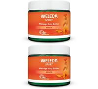 WELEDA Massage Body Butter Baume 2x150 ml