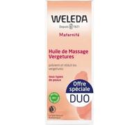 Weleda Duo Huile de massage Vergetures