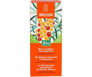 WELEDA mein Sanddorn Immungetränk bio unterstützt die Immunabwehr, 200 ml Solution