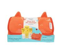 WELEDA - Mon Kit de Change nomade (Eau nettoyante Calendula sans parfum - 400 ml + Crème pour le Change Calendula 75 ml + Crème lavante Corps & Cheveux Calendula - 200 ml)