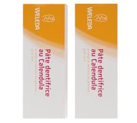Weleda Soin Bucco-Dentaire Pâte Dentifrice au Calendula Lot de 2 x 75ml