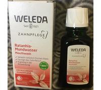 WELEDA Soins-du-visage Teeth-and-mouth-careraffermit les gencives et donne une haleine naturellement fraîcheBain de bouche au Ratanhia 50 ml