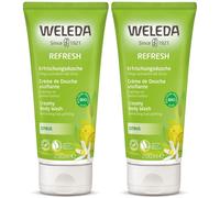 WELEDA Refresh Crème de Douche vivifiante au Citrus Set(S) 2x200 ml