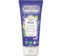 WELEDA - Relax Crème de Douche Lavande Apaisante - 200 ml | Crème de douche relaxante pour nettoyer la peau en douceur. Soin lavant quotidien, formule 100% d'origine naturelle.