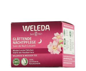 Weleda rose sauvage et thé blanc - soin de nuit lissant 40 ml