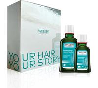 Weleda Rosemary coffret cadeau pour stimuler la repousse des cheveux et renforcer les racines