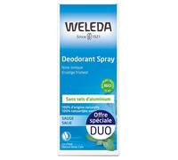Weleda Sauge Déodorant Bio Lot de 2 x 100ml