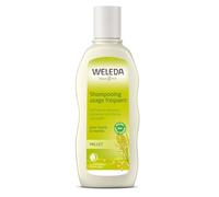 WELEDA - Shampooing Extra-Doux Millet - 190ml | Nettoie en douceur grâce à sa base lavante d'origine naturelle - Pour cheveux normaux, enfants et adultes