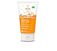 Weleda Kids Happy Orange crème de douche et shampoing pour enfant 2 en 1 150 ml