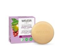 WELEDA Shampooing Solide Volume & Brillance - Shampoing Cheveux Fins Sans Volume, Nettoyage Doux, Brillance Préservée, Sans Silicone, 100 % Origine Naturelle, Vegan NATRUE, 50g