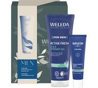 WELEDA Soins-pour-hommes Shower-GelCoffret cadeau For Men Active Fresh 3in1 gel douche 200 ml + crème hydratante 30 ml 1 Stk.