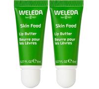 WELEDA - Skin Food Baume lèvres - Répare et nourrit intensément les lèvres sèches et gercées - Protège du dessèchement - NATRUE - 8 ml (Lot de 2)