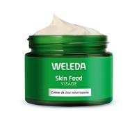 WELEDA Skin Food Crème De Jour Nourrissante - Crème Hydratante Visage Peau Sèche, Hydratation Immédiate 24H, Absorption Rapide, Aide à Réparer la Barrière Cutanée, Vegan NATRUE, 40ml