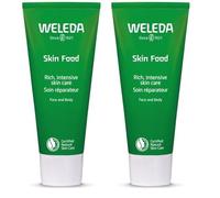WELEDA - Skin Food Soin réparateur - Protège et répare les peaux très sèches et agressées - Atténue les sensations d'inconfort et hydrate intensément - NATRUE* - 75 ml (Lot de 2)