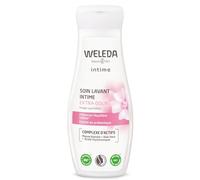 WELEDA Soin Lavant Intime Extra-Doux - Gel Lavant Intime Femme, Sans Savon, pH Physiologique, Anti-Odeurs, Aloe Vera Bio, Mauve Blanche Bio, Acide Hyaluronique, Prébiotique, Vegan, NATRUE, 200ml