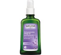 Weleda Soins-du-corps Oilssoigne, détend & apaise avec de l'huile essentielle de lavande véritableHuile de soin relaxante à la lavande 100 ml