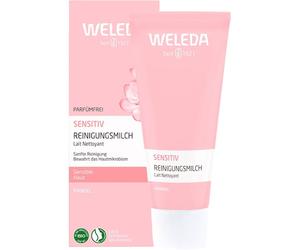 WELEDA Soins-du-visage CleansingNettoyage doux avec des huiles d'amande et de noyau de prune pour les peaux sensiblesLait démaquillant Sensitive Amande 75 ml