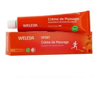 WELEDA - Crème de Massage Sport - Renforce l'effet décontractant du massage - Favorise la détente et le bien-être après l'effort - NATRUE - 70 g
