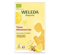 Weleda Tisane allaitement bio Citron Gingembre 20 sachets