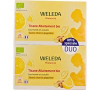 Weleda Tisane Allaitement Bio Citron Gingembre 2x20 Sachets