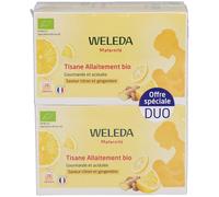 WELEDA Tisane allaitement bio Citron Gingembre Thé Instantané 80 g