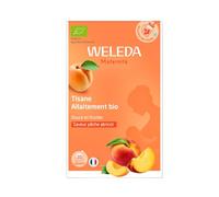 WELEDA - Tisane Allaitement bio Pêche Abricot - 20 sachets - Pour les femmes qui allaitent - A base de plantes issues de l'agriculture biologique connues pour favoriser la lactation - ECOCERT - 20x2G