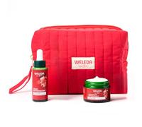 WELEDA Trousse Visage Grenade & peptides de Maca - Crème Jour & Sérum Raffermissants, Coffret Soin Visage 40+, Anti Rides & Fermeté, Protège de La Lumière Bleue, Teint Éclatant, Vegan NATRUE, 40+30ml