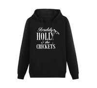 WELENAGA Buddy Holly & The Crickets Mens Hoodie Sweatshirts S