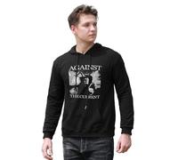 WELENAGA Men's Against The Current Back Bend Hoodies S