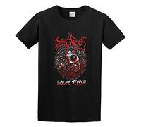 WELENAGA Men's Dying Fetus Induce Terror Relapse Records Ts4448 T-Shirts Black S