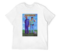 WELENAGA Men's Half Baked Cool 90'S Comedy Vintage Classic Movie Poster Fan T-Shirts White 3XL