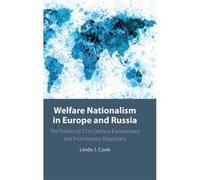 Welfare Nationalism in Europe and Russia - Cook Linda J. Brown University Rhode Island - Cambridge University Press - Livre en Anglais - Hardback Cook Linda J. Brown University Rhode IslandCook Linda