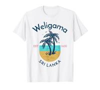 Weligama Beach au Sri Lanka T-Shirt