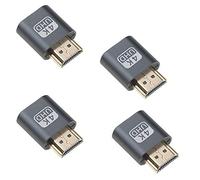 Welight HDMI Dummy (4 Pack) Adaptateur 4K Emulateur Display Simulateur d'Ecran pour Oculus Rift HTC Vive Raspberry Pi GPU