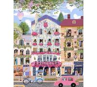 WELIWE Point de Croix Broderie Kits de Couture à la Main Bricolage 11CT Estampé pour Les Débutants Kit de Broderie Pré-imprimé Motif bâtiment de la ville 40x50cm