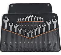WELKINLAND Rouleau d'outils à clés 22 poches, sac de support de e 0,6 à 3,2 cm, pochette pour clés (outils non inclus)