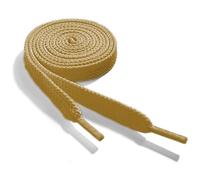 WELKOO Lacets plats, lacets résistants, 1 paire. Couleurs Marron Terre et longueur (90cm x 8mm). Compatible avec Nike,Adidas,Converse,Reebok,New Balance,et beaucoup d'autres.