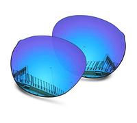 Well-aimed Verres de rechange compatibles avec les lunettes de soleil Oakley Spindrift OO9474 - Plus d'options, Bleu iridium polarisé, taille unique