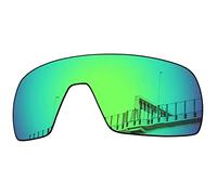 Well-aimed Verres de rechange compatibles avec les lunettes de soleil Oakley Sutro OO9406 - Plus d'options, Vert iridium polarisé, taille unique