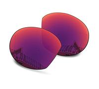 Well-aimed Verres de rechange polarisés compatibles avec les lunettes Oakley Meta HSTN (OW8002) 51 mm intelligentes AI, protection UV, Midnight Iridium Polarized, Taille unique