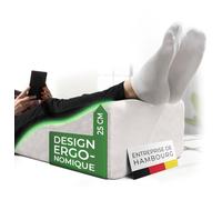 Well B4 Coussin élévateur de Jambes pour Maintien de Genoux et Dos - Coussin Ergonomique, Oreiller de Elevation, relève-Jambes, Repose Jambe - Housse rafraîchissante Amovible et Lavable