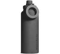 Well & Body Gourde magnétique Magnet’O 1200 mL | Gourde pour téléphone Compatible MagSafe en acier inoxydable avec angle ajustable sans BPA et Isotherme | Trépied Fitness CrossFit [BLACK]