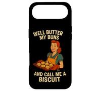 Well Butter My Buns and Call Me a Biscuit Jeu de Mots pour Femme au Foyer des années 50 Coque pour iPhone Air