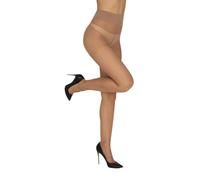 Well Collant Fin - 1 Paire - Unis Simple - Invisible - Satiné - Pointe renforcée - Gousset Polyamide - Elastivoile