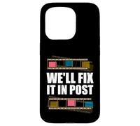 Well Fix It in Post Citation drôle de l'éditeur de Film Coque pour iPhone 15 Pro