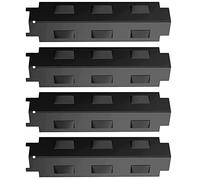 WELL GRILL 37cm Diffuseur Chaleur gaz Pièces de Rechange pour Barbecook, Charbroil, Uniflame, Campingaz, Proficook, Tarrington House, émail Plaque chauffante Cache brûleur Barbecue à gaz