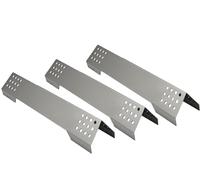 WELL GRILL 40.2cm Diffuseur de Chaleur Pièces de Rechange pour Rösle Videro G3, G3-S, G3-S Nero, Vario+ et Sansibar Serie, Cache Bruleur Barbecue gaz pour Rosle G2 G4 G6