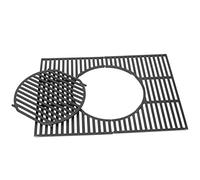 WELL GRILL 44,5cm Grilles de Cuisson avec ronds intégrés pour Weber Spirit E210 E220 S210 S220 barbecue gaz, 7637 Fonte Pieces Grille pour Weber Spirit I & II 200 Serie et Gourmet BBQ Rost System