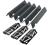 WELL GRILL Flavorizer Bars et réflecteur de chaleur pour Weber Genesis II 300 Serie, II E-310 E-330 E-335 S-335, II LX S/E-340 Serie, couvercle de brûleur de rechange pour barbecue à gaz Weber 66795
