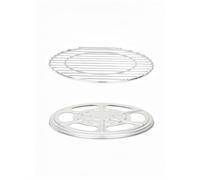 WELL GRILL Grille de cuisson en acier inoxydable et réflecteur de chaleur pour Campingaz Party Grill 400 CV 400R Pièces de rechange pour barbecue à gaz Campingaz, barbecue à gaz, camping